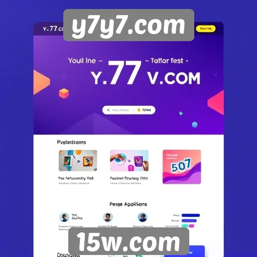 Interface e usabilidade do site y7y7.com